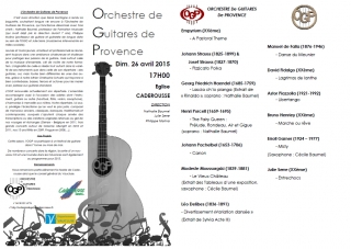 20150426 Caderousse programme